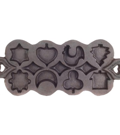 14" Cast Iron Muffin Pan Seasoned