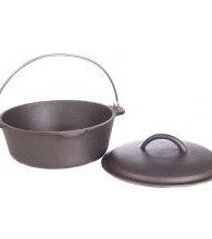 2 QT Cast Iron Dutch Oven